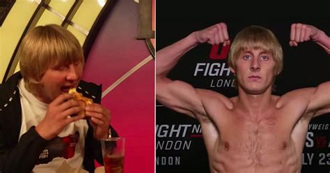 Ufc Star Paddy Pimblett Weighs In To Complete 50lb Body Transformation