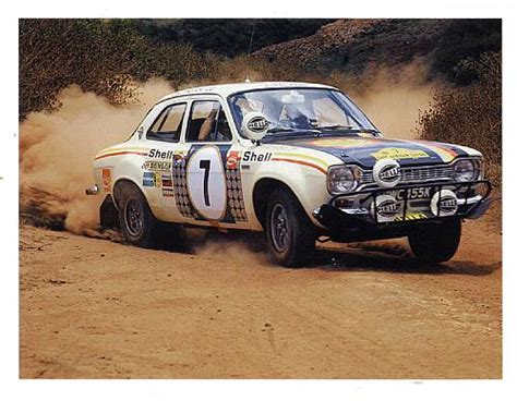 Ford Escort Rs1600 Rally Car Profile