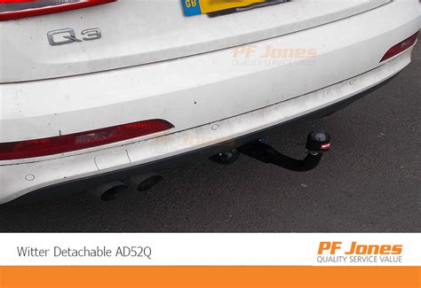 Audi Q3 2011 Onwards Witter Detachable tow bar
