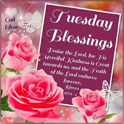 Tuesday morning blessings and prayers images. Tuesday Blessings Pictures, Photos, and Images for ...