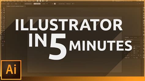 Learn Illustrator In MINUTES Beginner Tutorial YouTube