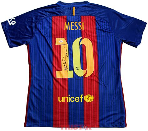 Lionel Messi Autographed Barcelona Nike Authentic Jersey