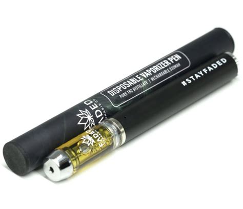 Faded Cannabis Co Disposable Vaporizer Pen Flavours Kronic Express