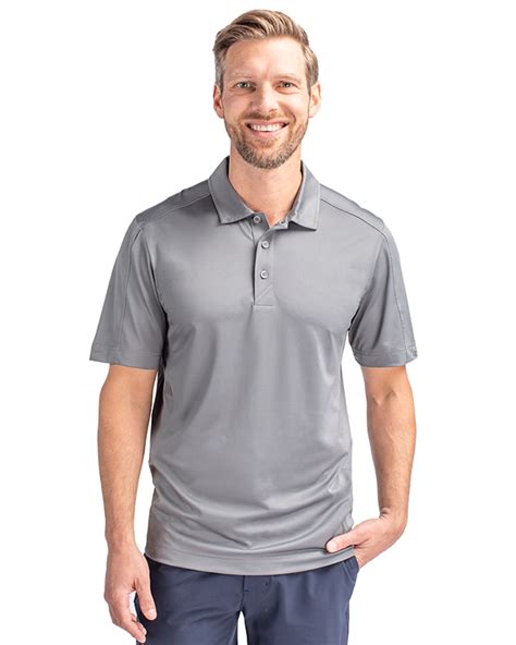 Cutter And Buck Prospect Textured Stretch Mens Short Sleeve Polo Cutter And Buck