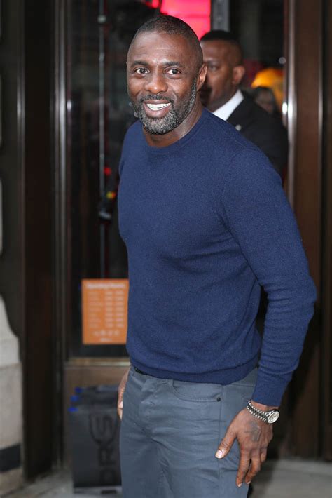 Idris Elba Launches Clothing Collection At Superdry In London And Is