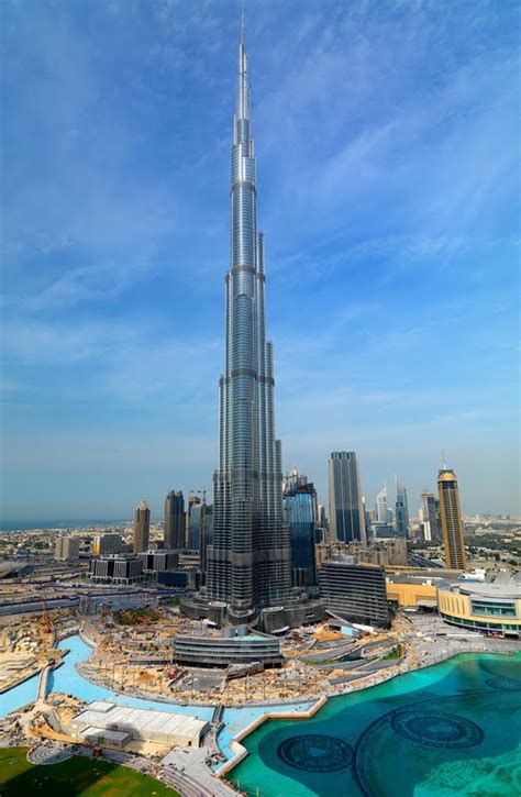 Famous Buildings Of The World Khalifa Bridge The Worlds Tallest