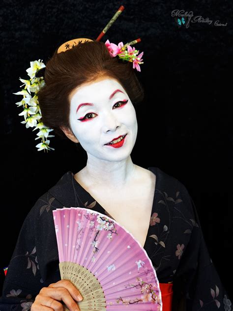 History Of Makeup Japan Geisha Cairns Hair And Makeup Artistry