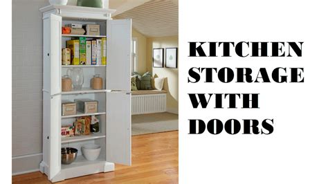 Marvelous Kitchen Storage Cabinets With Doors Design Ideas YouTube