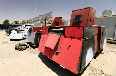 Isis Carried Out Suicide Attacks With These Makeshift Armored Cars