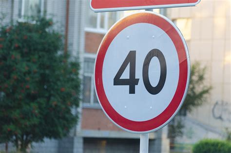 Road Sign Speed Limit Free Photo On Pixabay Pixabay