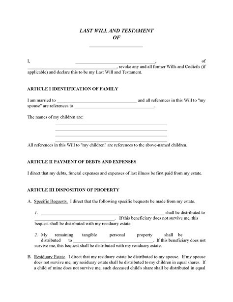 Louisiana Will For Married With Children Pdf Free Printable Legal Forms