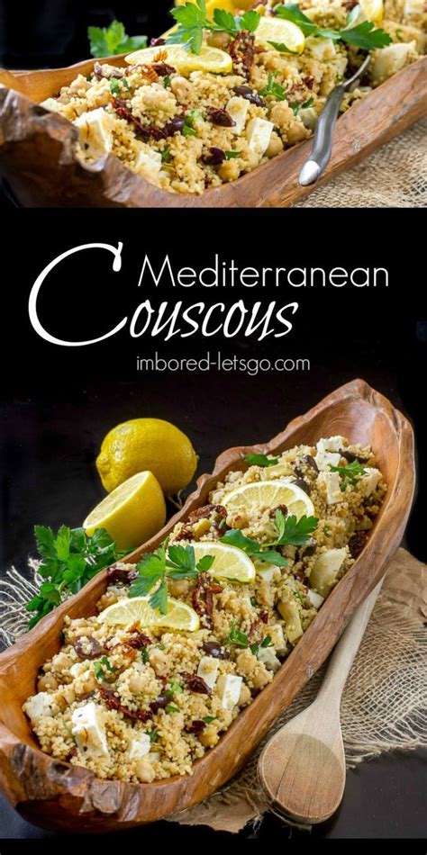 We often eat couscous as an alternative to pasta. Mediterranean Couscous | Recipe (With images ...