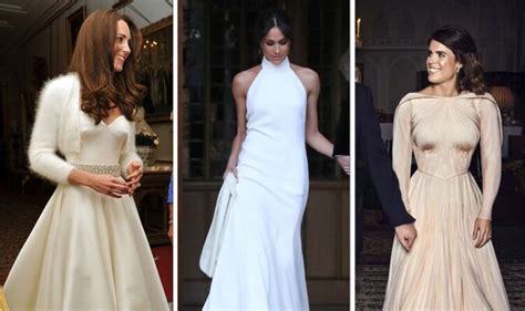 Meghan Markle Wore Sexier Second Wedding Dress While Kate Didn T