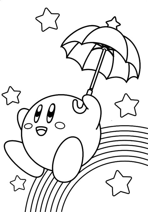 You can print or color them online at getdrawings.com for 1000x714 super mario coloring pages online super brothers coloring pages. Kirby Slide Over Rainbow Coloring Pages : Kids Play Color
