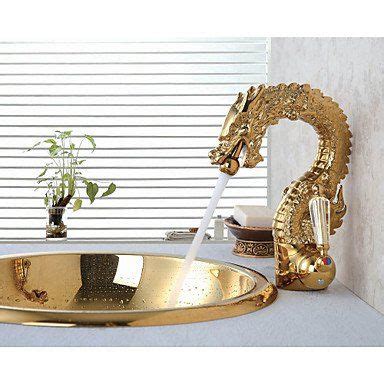Not actually looking like the typical faucet with smoothed edge design, this has more squared features with a stick protruding from its top that is very distinctive as the faucet's lever. W&P High-End Luxury Series of Pure Hand-Made Brass Dragon ...
