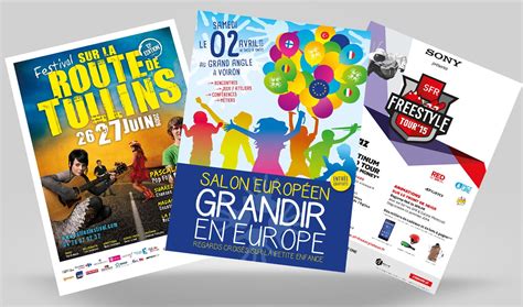 Création de vos flyers au design personnalisé à Grenoble et Lyon