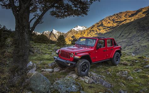 Jeep 2018 Wrangler Unlimited Rubicon Red Cars 2560x1600 Hd Wallpaper