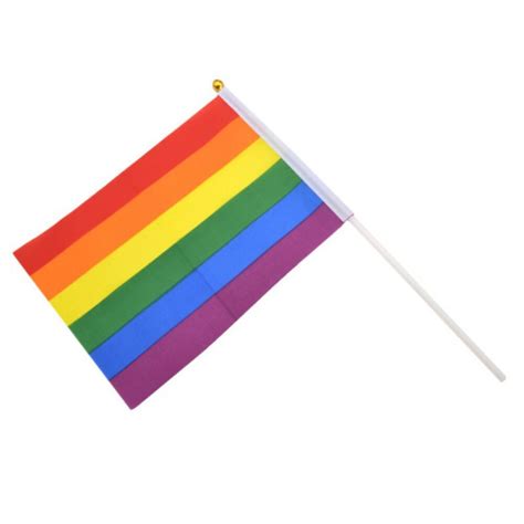 2019 colorido lgbt arco iris bandera lista ligero poliéster banderas de paz lesbianas gay