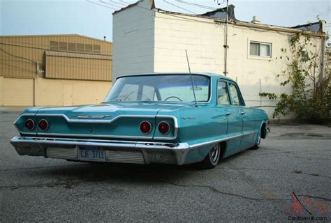 1963 Chevrolet Bel Air Impala Biscayne Hot Rod Custom Air Ride Rat Rod