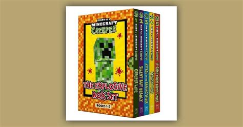 Diary Of A Minecraft Creeper The Explosive Box Set Books 1 5 Price Comparison On Booko