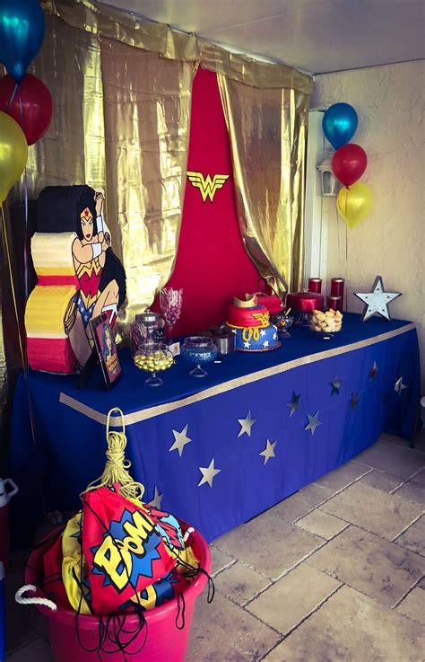 Pin by Kristin Calarese on Wonder Woman party ideas | Wonder woman