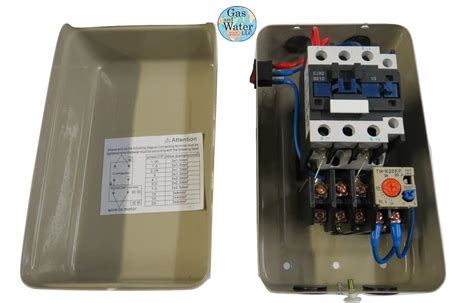 Buy Magnetic Electric Motor Starter Control 5 Hp Single Phase 220240v