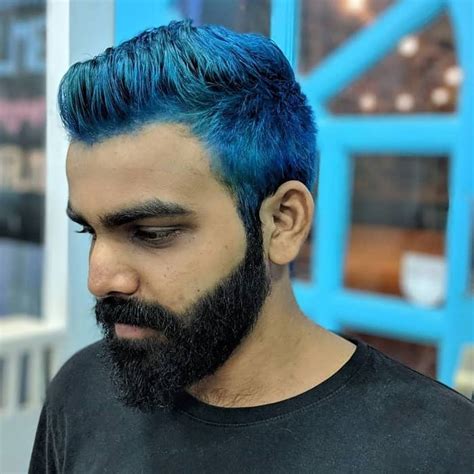 12 Blue Hairstyles For Men 2021 Hottest Trends Hairstylecamp