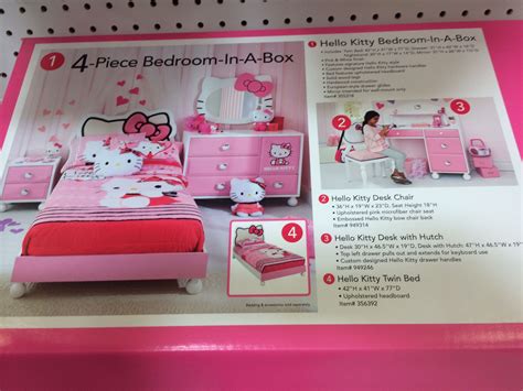 I was close to not including the double bed. Pin on Hello Kitty