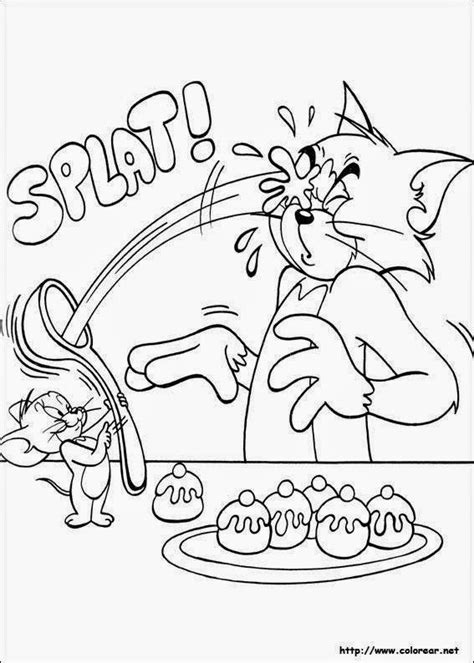 Maestra De Infantil Tom Y Jerry Dibujos Para Colorear