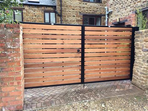 Modern Gate Design This Double Drive Gate Is From Our Kingston Range