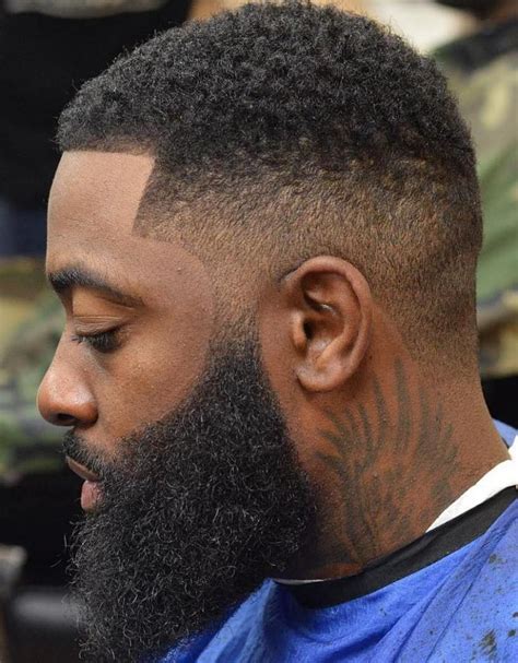 Black men's hairstyles can be worn long or short, depending on what the person wants. High Fade With Beard | Mens haircuts fade, Low fade ...