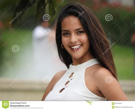 Happy Person Stock Photo Image Of Happiness Girl Positive 89110524