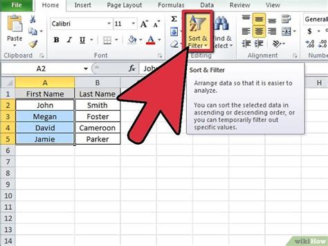It may vary slightly or significantly with other versions or products. Come Ordinare una Lista di Dati in Microsoft Excel