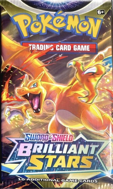 Ultra Rare Legendary Pokemon Brilliant Stars Booster Pack 1 Etsy