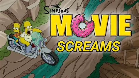 The Simpsons Movie Screams Youtube