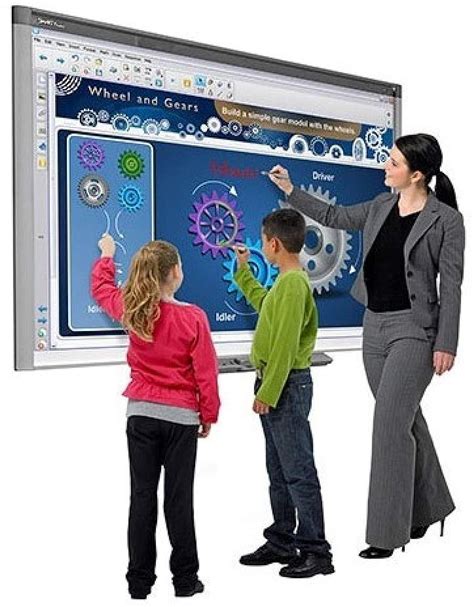 Interactive Smart Board Sbx885 With Short Throw Projector