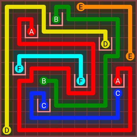 Puzzle Game Solutions Flow Free Pockets Pack Level 105 11x11 Solution