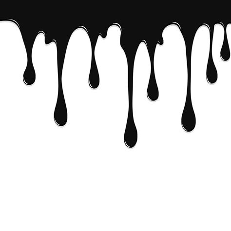 Paint Black Colorful Dripping Splatter Color Splash Or Dropping