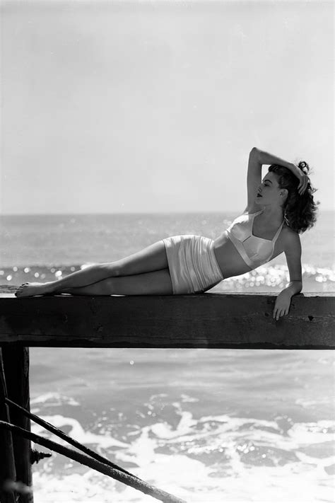 Ava Gardner Pin Up Rare 1940s Era Whos Etsy