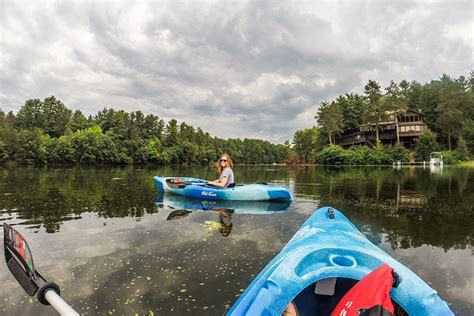Kayaking On Mirror Lake In Wisconsin Wander The Map