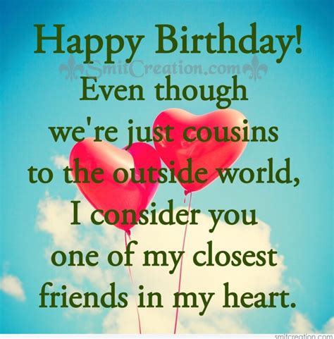 Happy Birthday To A Wonderful Cousin Birthday Wishes