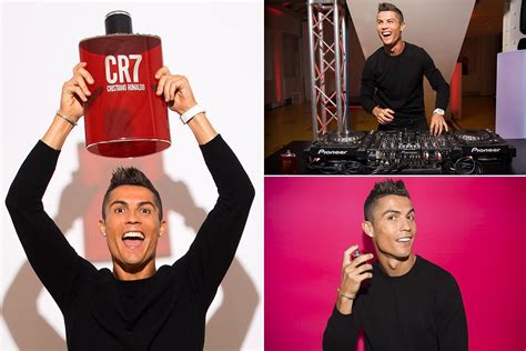 Cristiano Ronaldo Launches New Cr7 Aftershave As He Hits The Decks At