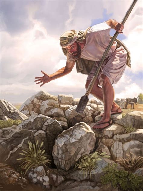 Parable Of The Hidden Treasure Parables Of Jesus Bible Pictures