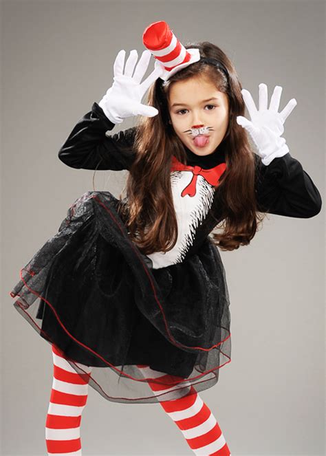 Suess baby shower {food labels}. Kids Dr Seuss Girls Cat In The Hat Tutu Costume