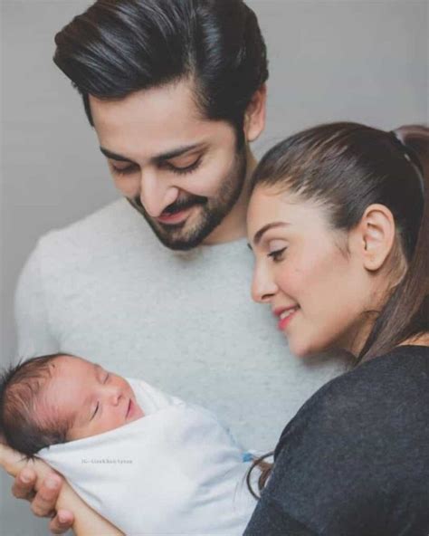 Ayeza Khan And Danish Taimoor Adorable Pictures With Their Newborn Son