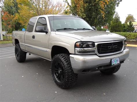2002 Gmc Sierra 1500 Sle Extended Cab 4 Door Lifted Lifted