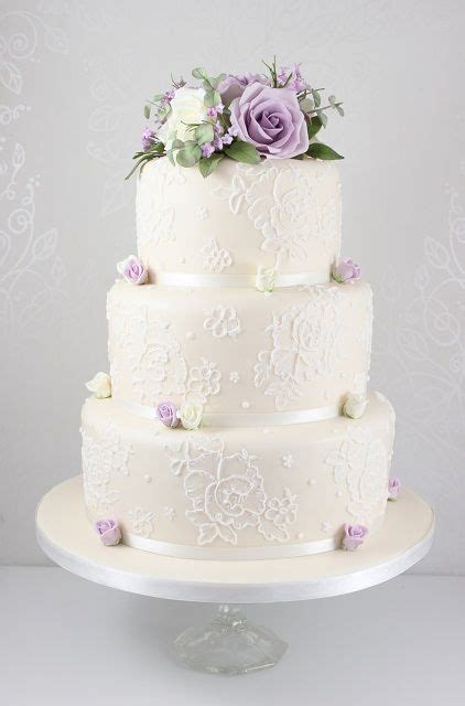 3 Tier Wedding Cake Tiered Wedding Cake