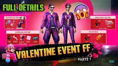 Discover the map free fire free fire new event. Valentine event full details - Garena free fire - YouTube