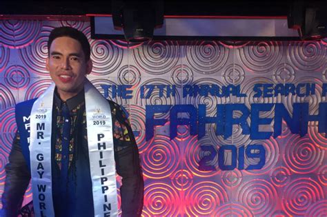 Depression Is Real Mental Health Advocate Is Ph Rep To Mr Gay World
