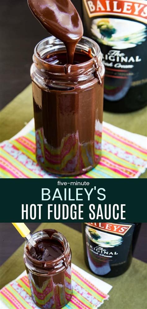 Five Minute Baileys Hot Fudge Sauce A Thick Luscious Irish Cream